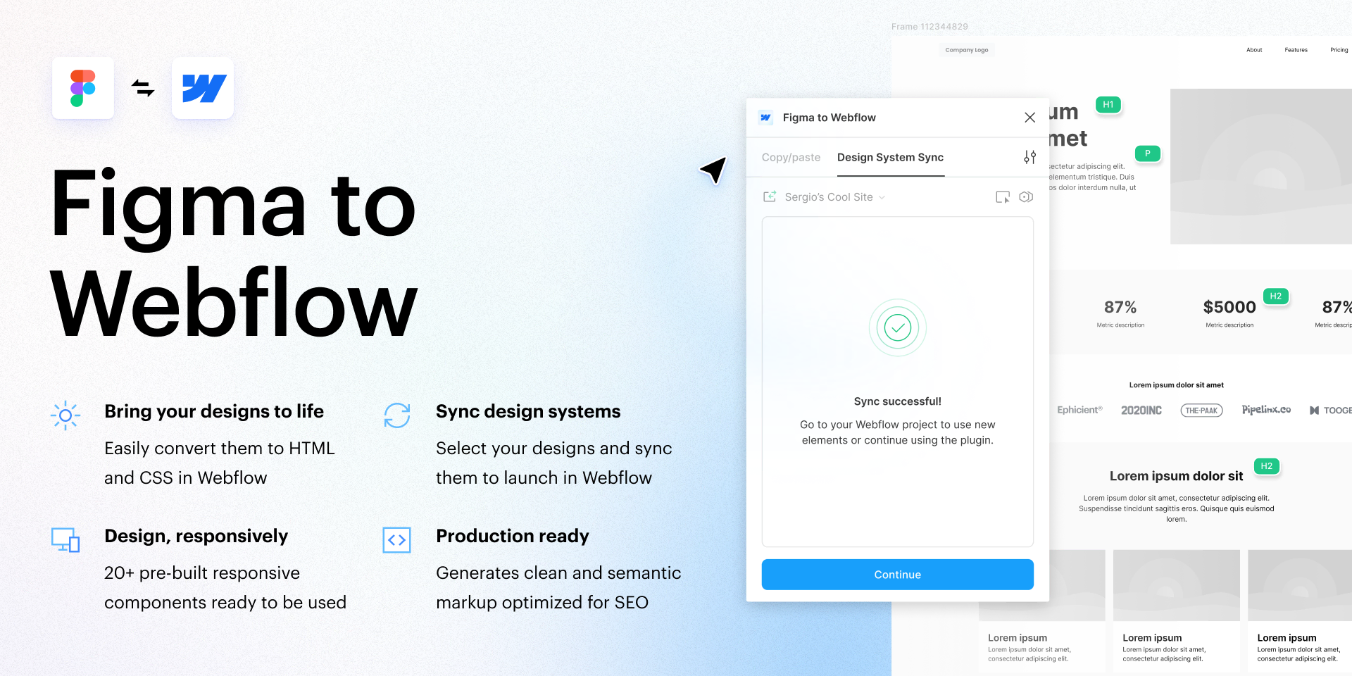 How to uninstall the Figma to Webflow plugin, What is the Figma to Webflow plugin?