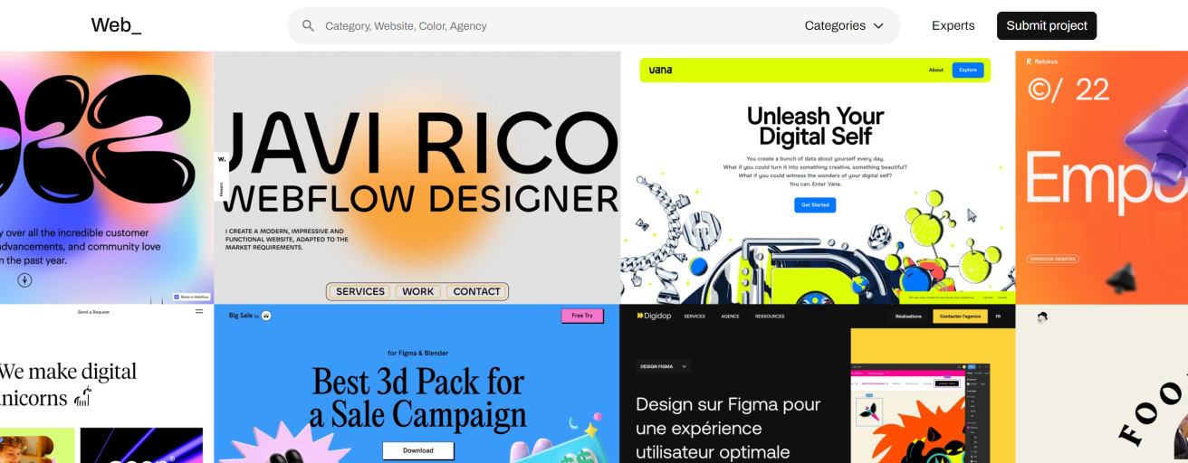 Webflow Website