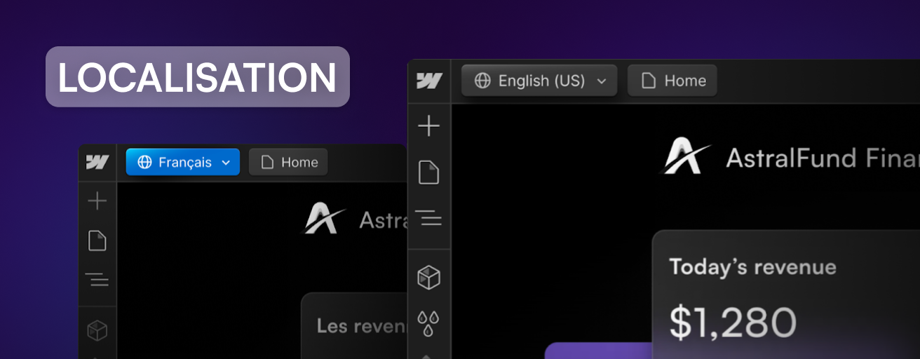 La localisation Webflow pour traduire les sites web