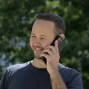Fabien Manent, fondateur de Ouiflow, au téléphone