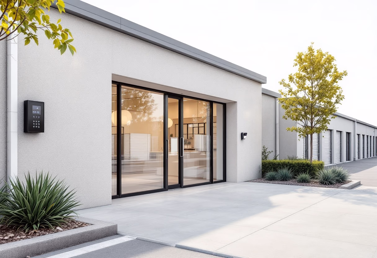 image of a secure storage facility exterior