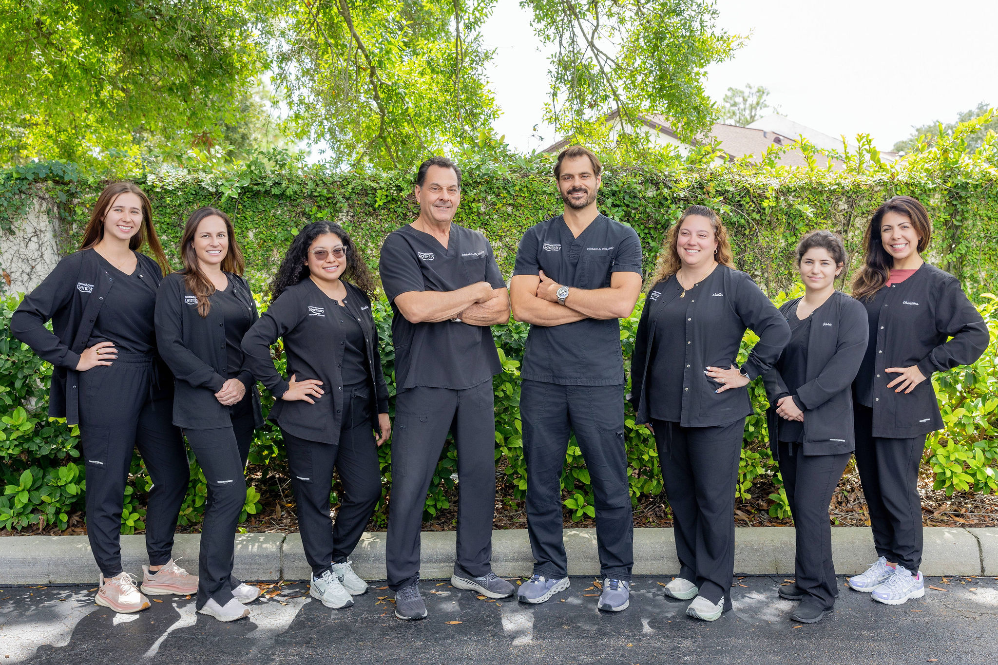 The North Tampa dental team at our Carrollwood office