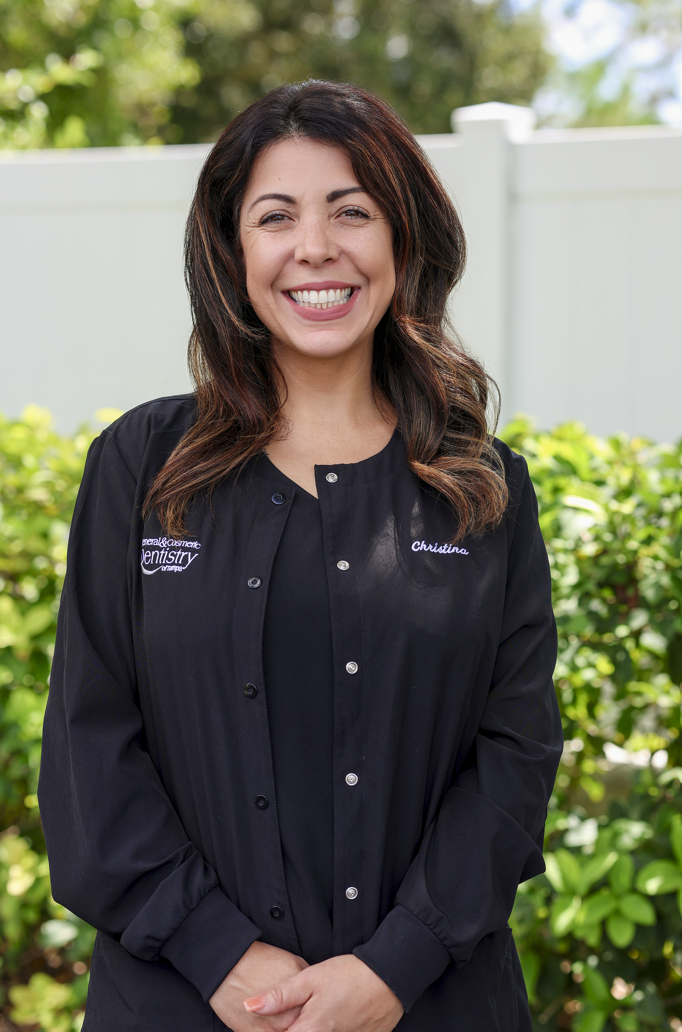 Christina, Office Assistant at our North Tampa office
