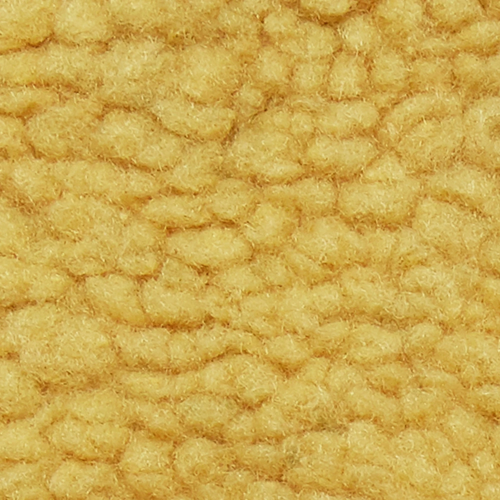 Close of of yellow Penfield fabric clothing - eCommerce photography