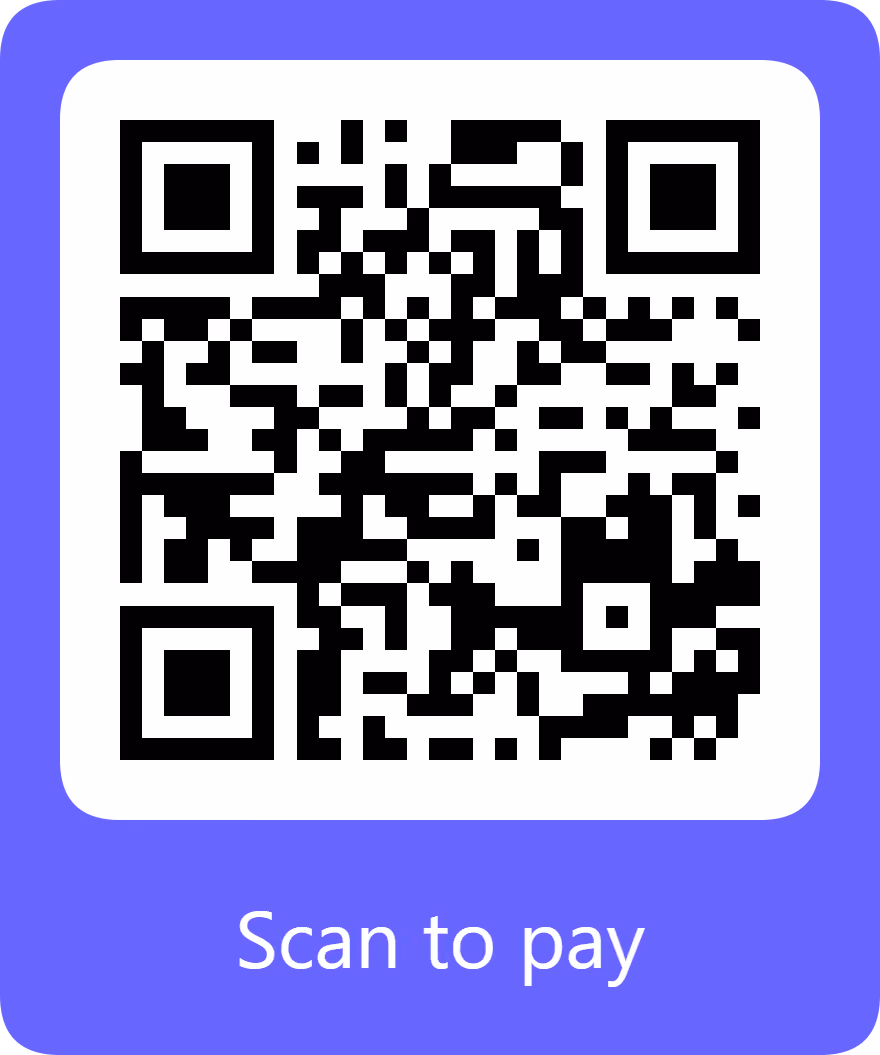 QR code to pay for Phys Ed Shorts