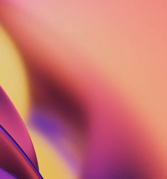 Abstract fluid gradient in pink, orange, and purple tones
