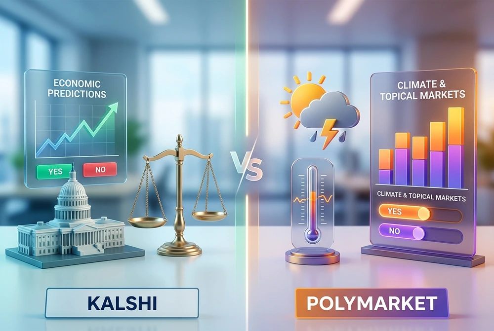 Kalshi vs. Polymarket: The 2026 Battle Over Prediction Markets, Climate Betting, and State Gambling Laws