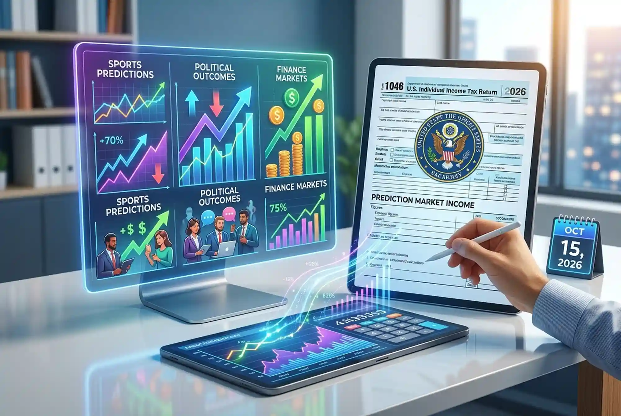 Is Prediction Market Income Taxable? What the IRS Says in 2026