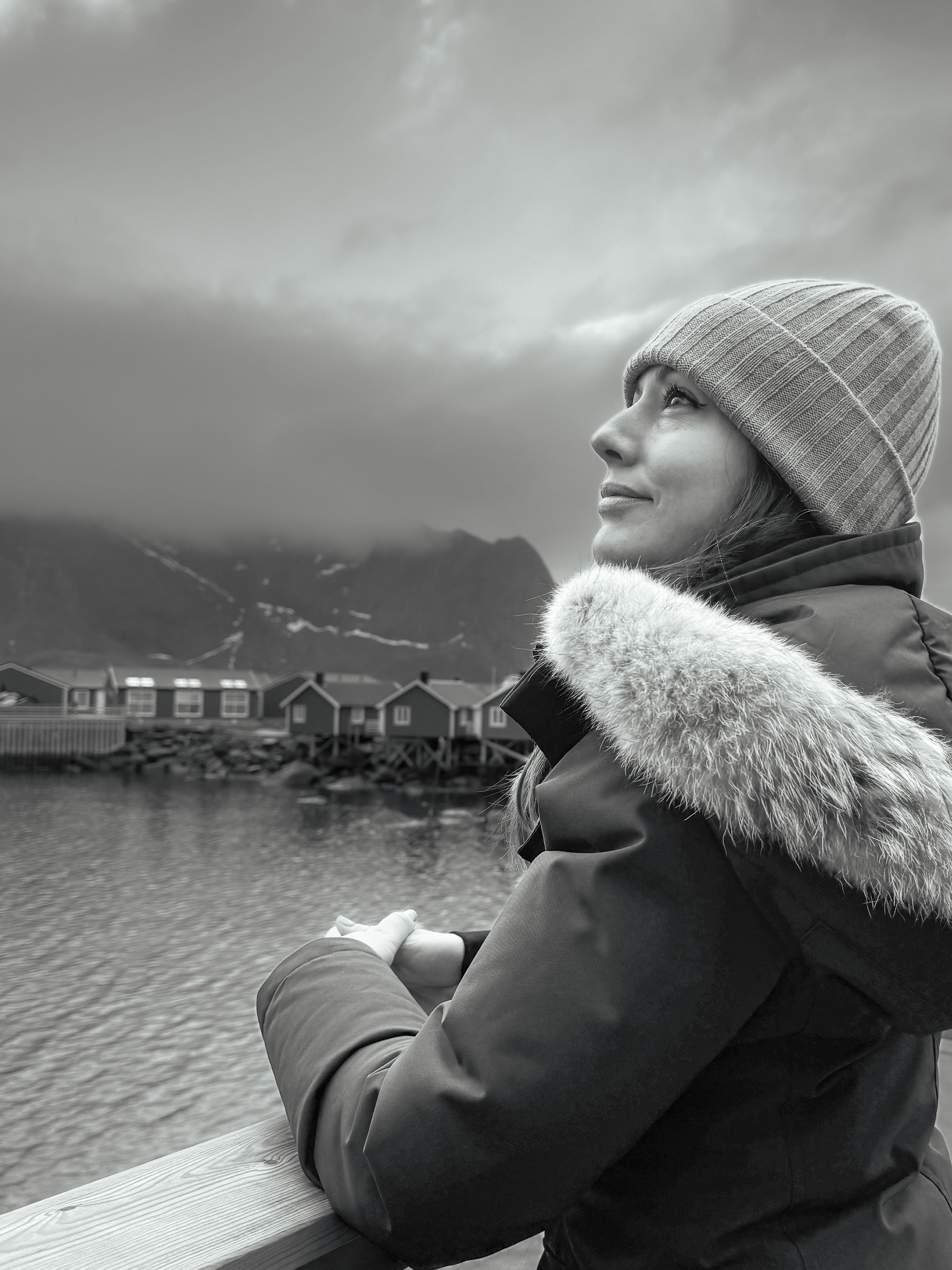 Cecile Gabillon, photographer, Lofoten, Norway