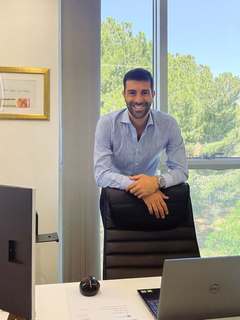 Match-Prime executive in the company’s office