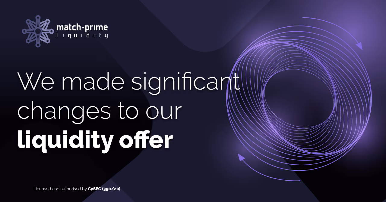 We Have Altered Our Liquidity Conditions
