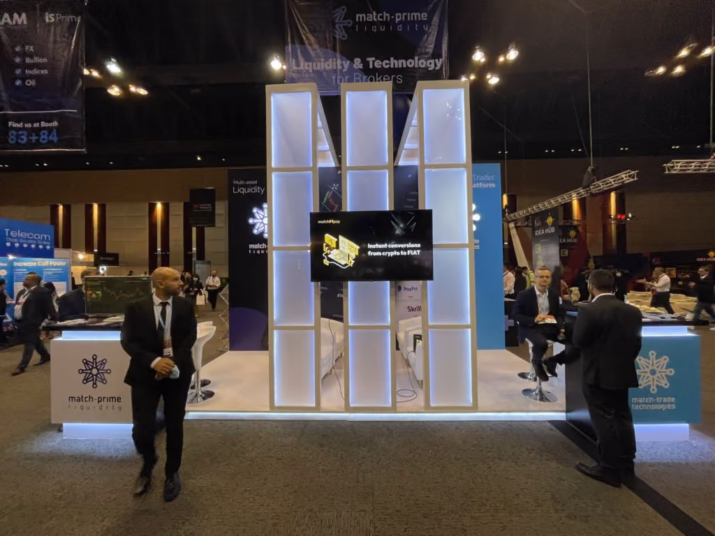 Match-Prime exhibition stand at iFX Expo Bangkok