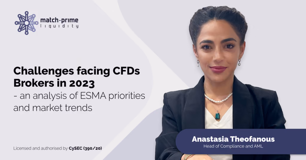 Anastasia Theofanous, Head of Compliance and AML at Match-Prime