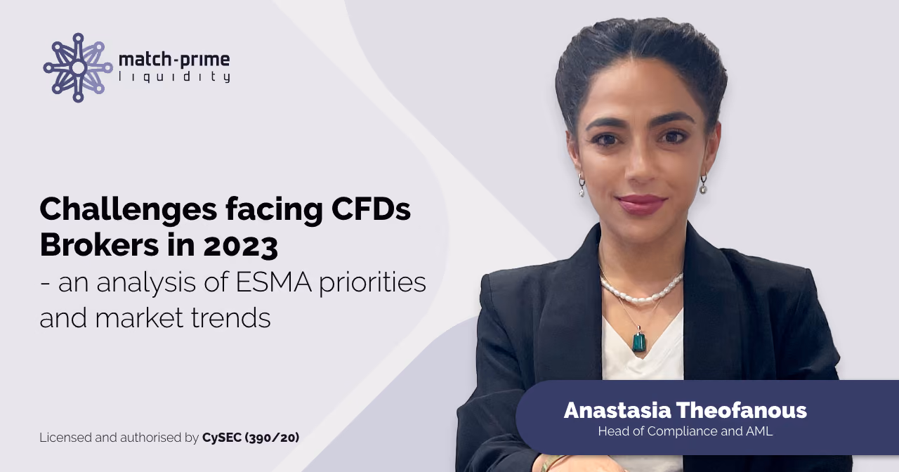 Challenges facing CFDs Brokers in 2023 – an analysis of ESMA priorities and market trends
