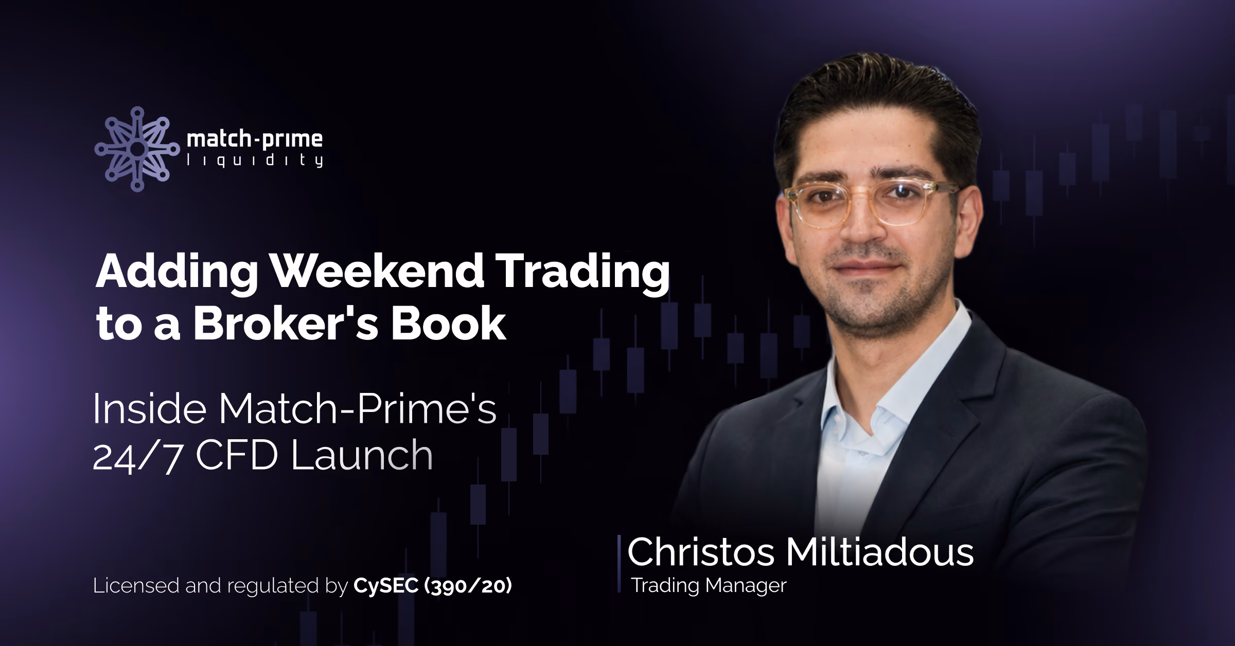 Adding Weekend Trading to a Broker’s Book. Inside Match-Prime’s 24/7 CFD Launch