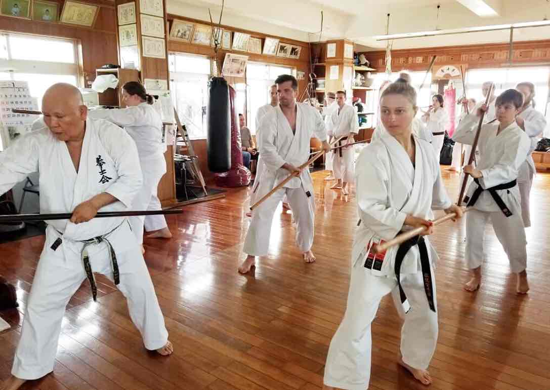 Visting Okinawa "the sacred birthplace of karate", is currently difficult or for some impossible.Although the damnd is higher than ever due to elevated interest in Olympic Sport Karate, there are no overseas customers due to the bad corona virus outbreaks globally.