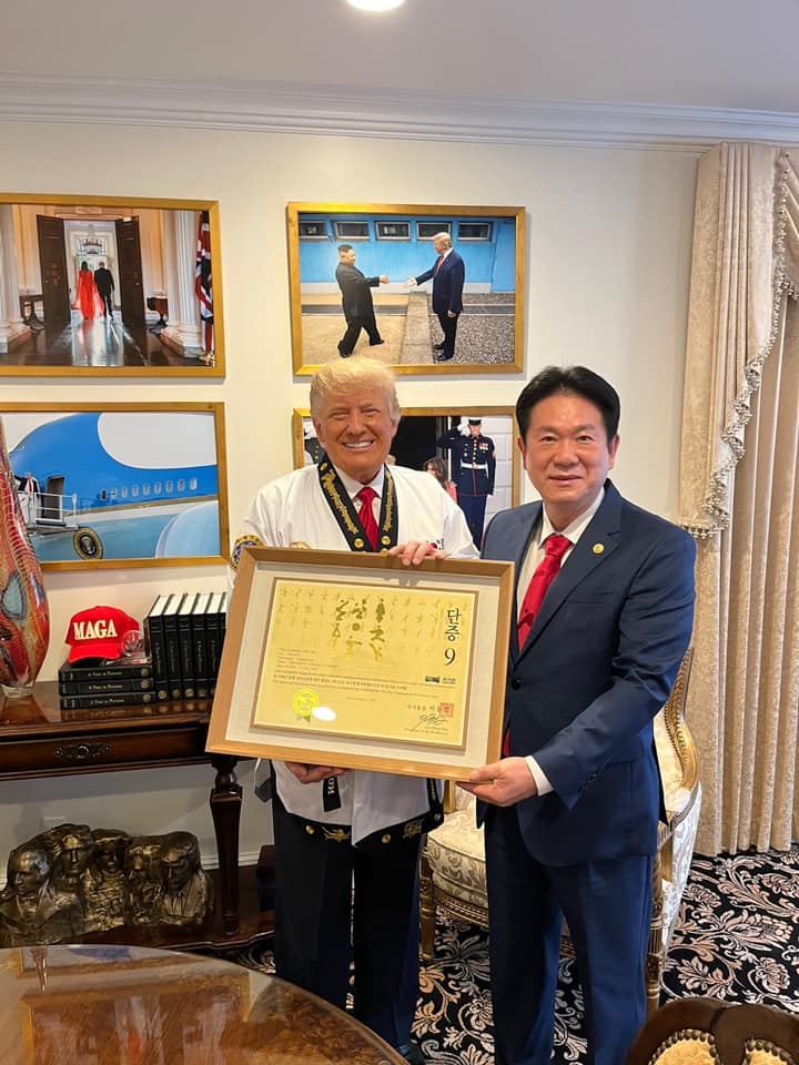 Former President Donald Trump was awarded a 9th Degree Black Belt in Tae Kwon Do by WTF the World Taekwondo Federation President and joins the ranks of other celebrities and public figures with similar titles. WTF has humanitarian efforts and pursues avenues to help less fortunate with Martial arts. Trump is no stranger to the martial arts world despite not actually practicing it, we see in several...