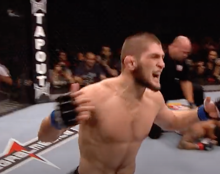 Khabib Nurmaomedov is possibly the best MMA fighter of all time. 