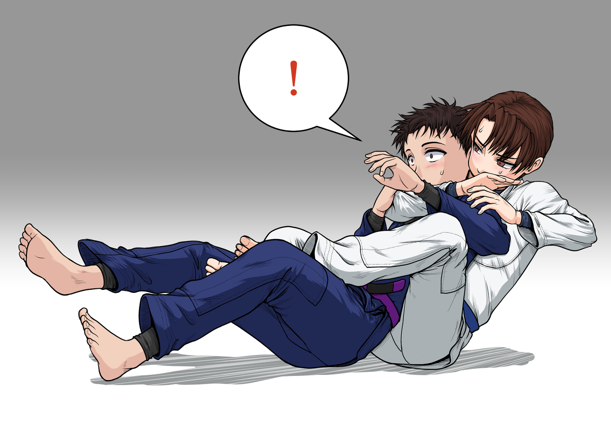 BJJ rear choke