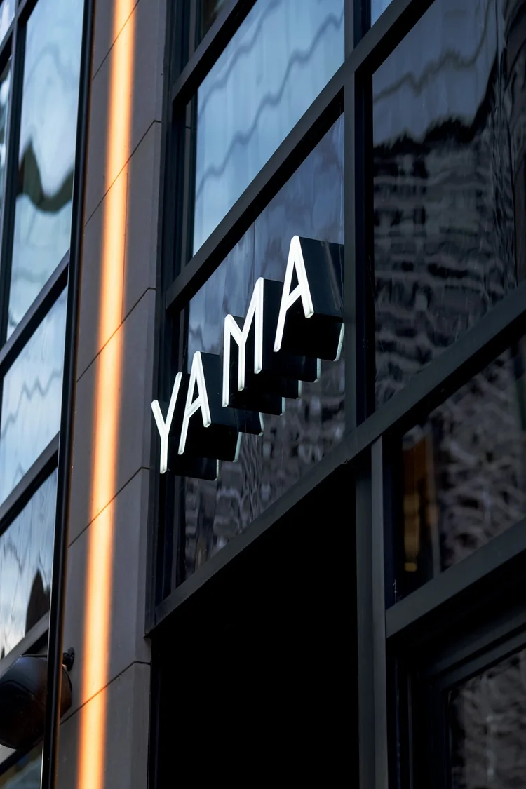 YAMA Restaurant exterior at Vogue Hôtel Montréal in downtown Montréal