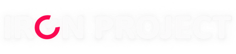 Logo white Iron Project