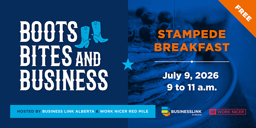 Eventbrite header design for BusinessLink Stampede Breakfast