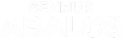 Text logo reading 'BENIHUR ABALOS' in bold white letters on a transparent background.