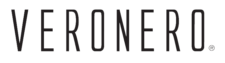 VERONERO brand name in tall, thin black letters with a registered trademark symbol.