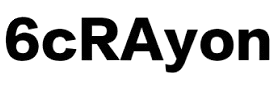 Black text reading '6eRayon' on a transparent background.