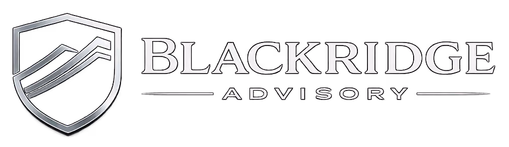 Blackridge advisory logo silver