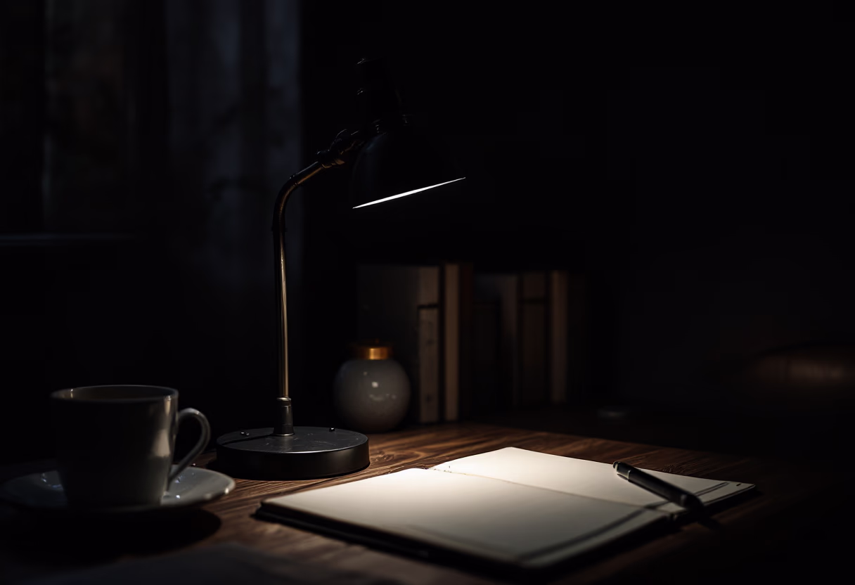 image of cozy study nook [background image]