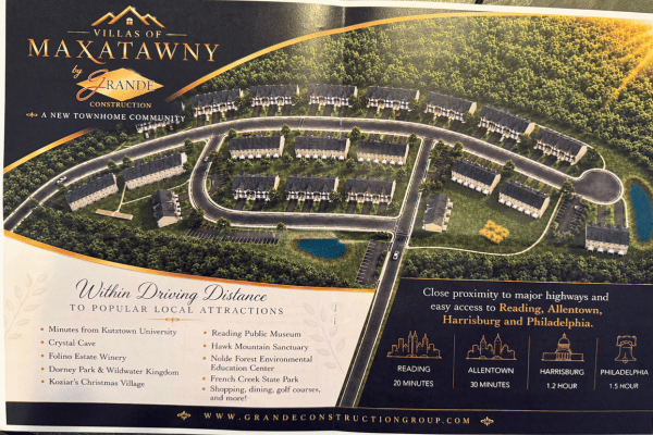 Proposed Villas of Maxatawny community