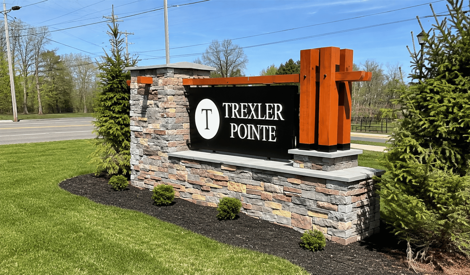 Trexler Pointe townhome community near Trexlertown, Pennsylvania