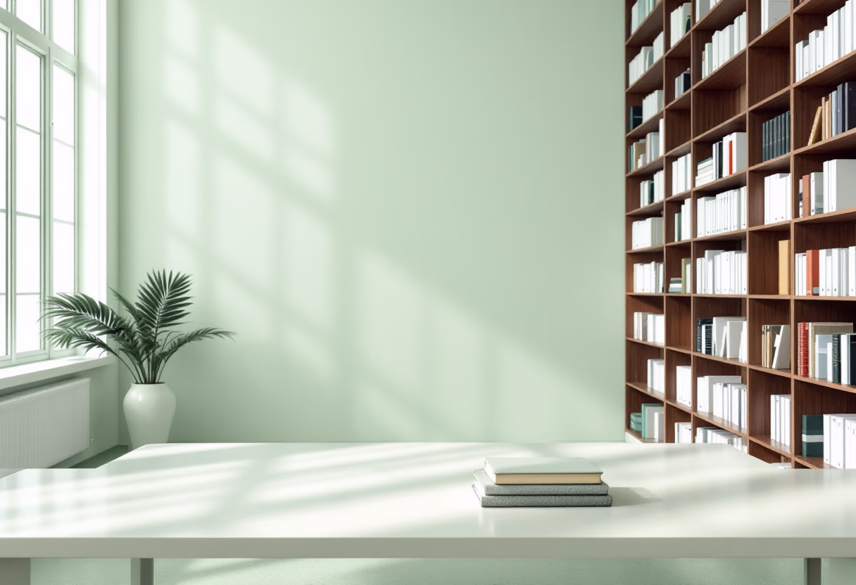 image of a library