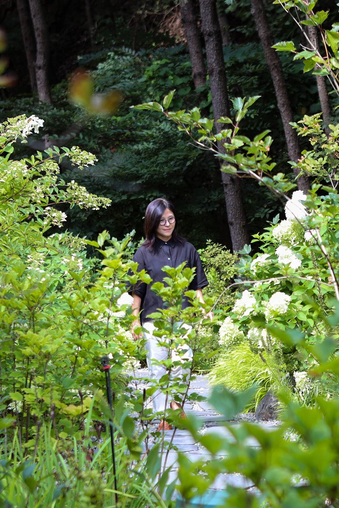 정원 디자이너 이주은 인물사진