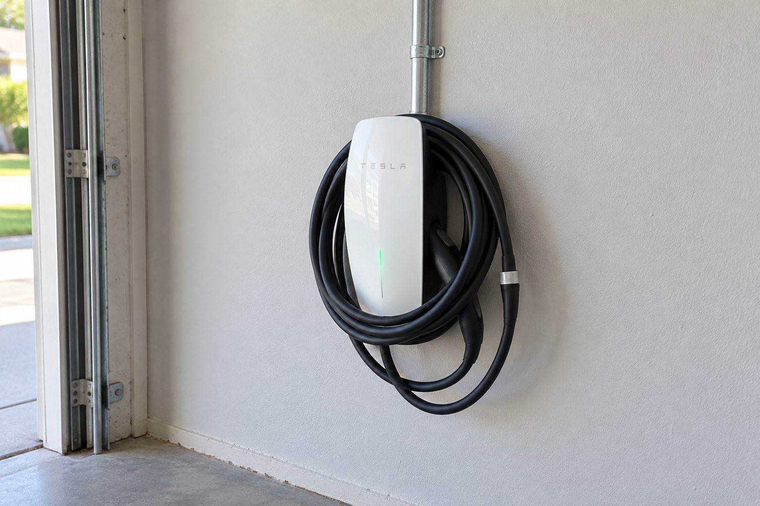 EV charger installed by Atlas Electric