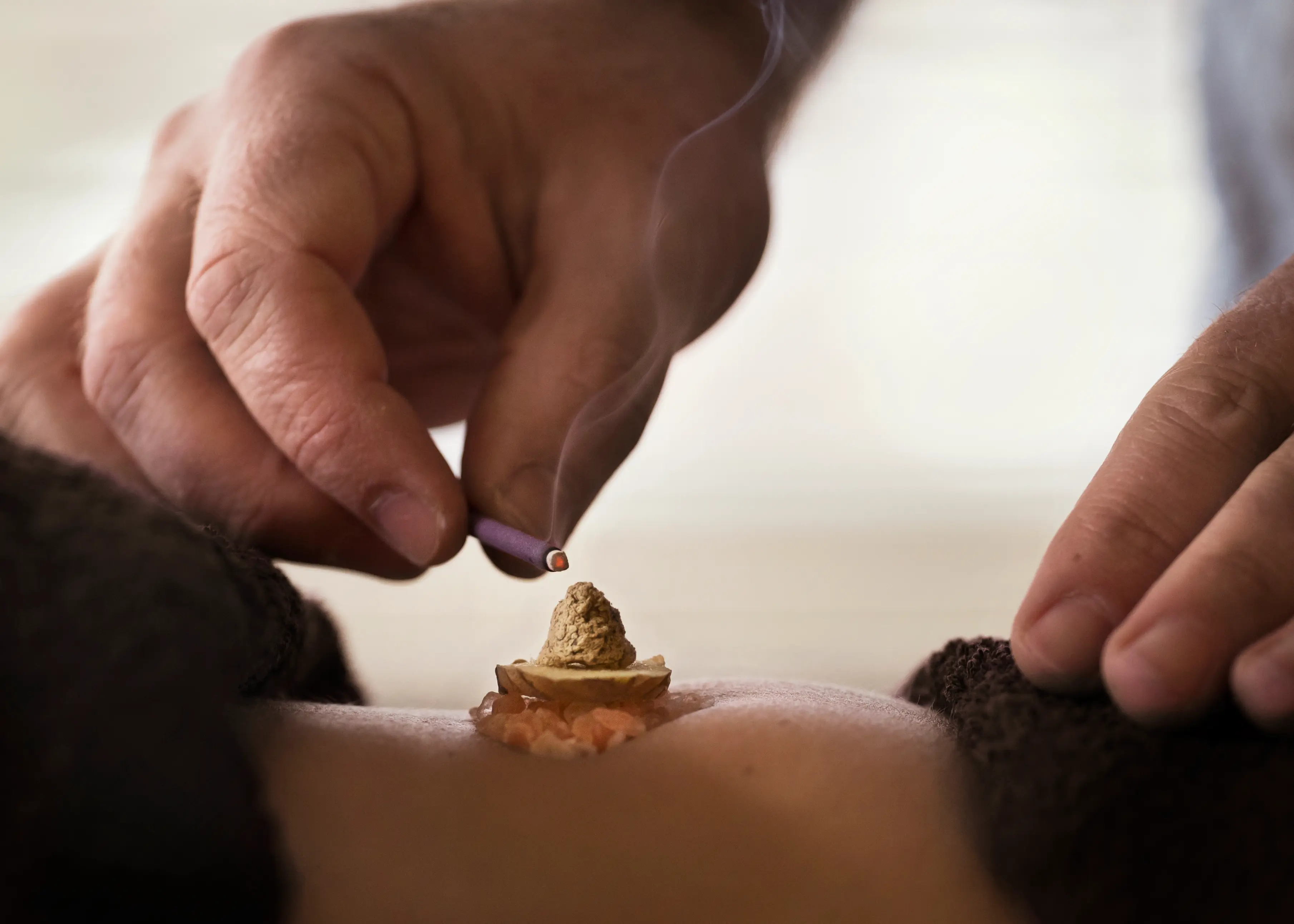 Moxibustion treatment