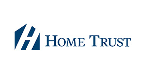 Home Trust logo with stylized blue letters 'H' and 'T'.