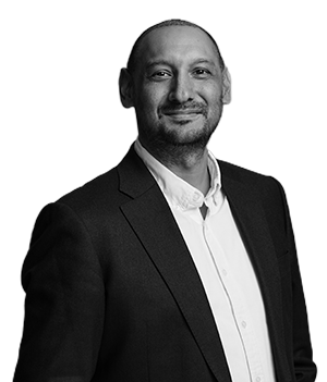 Portrait of Aaron Sen, Chief Financial Officer