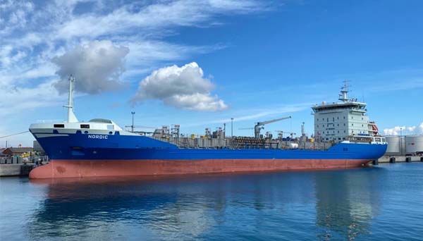 Nordic alongside in port