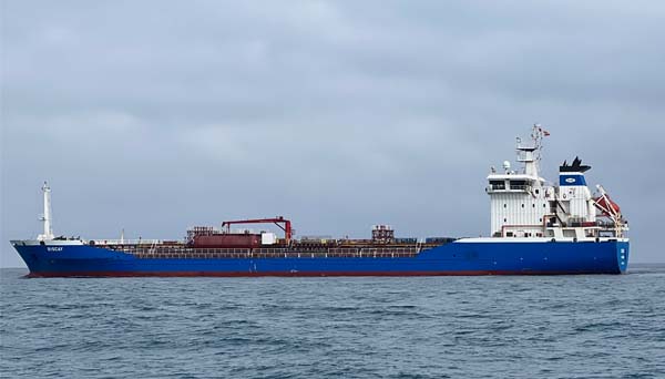 Biscay underway