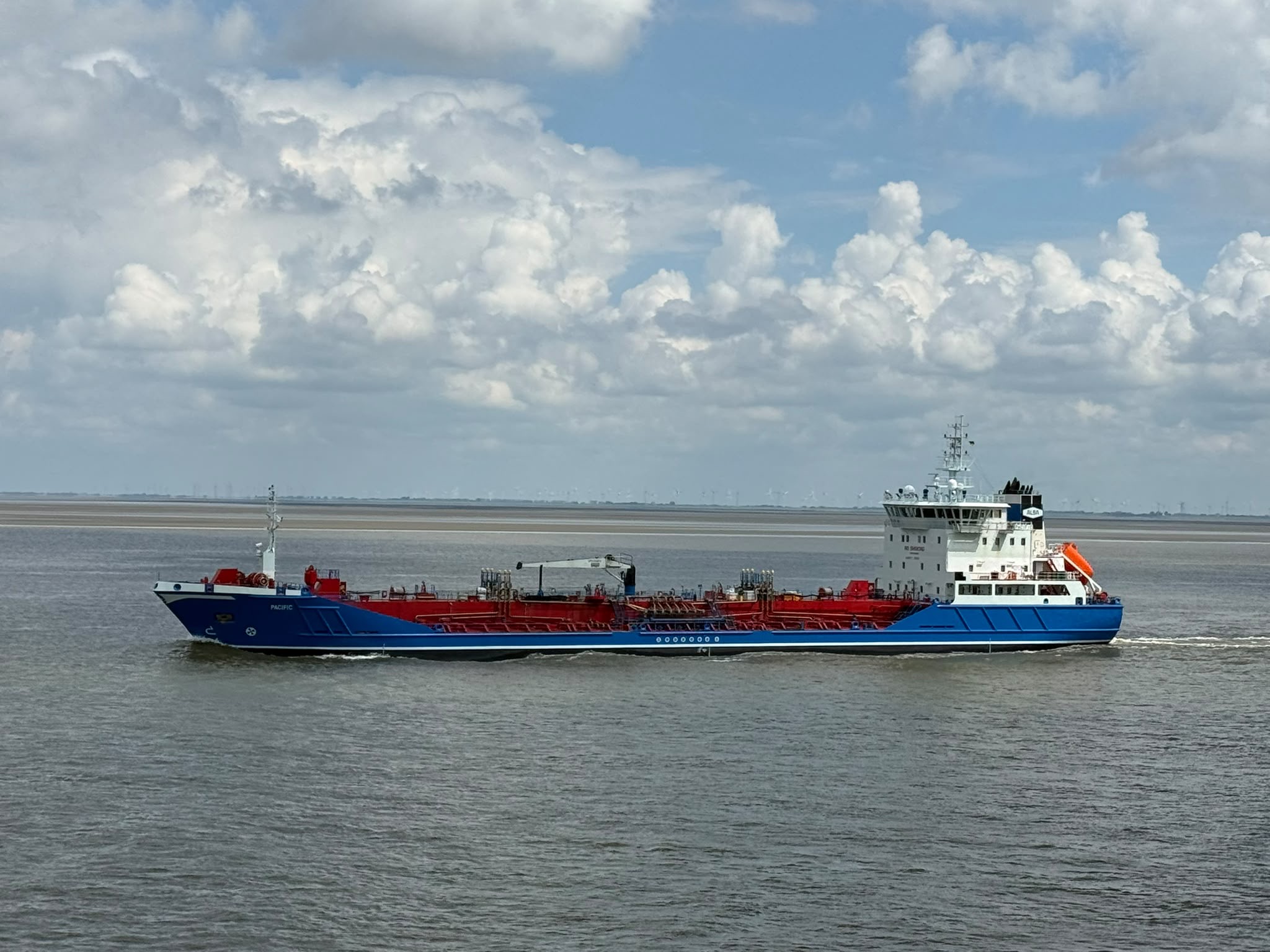 Pacific underway