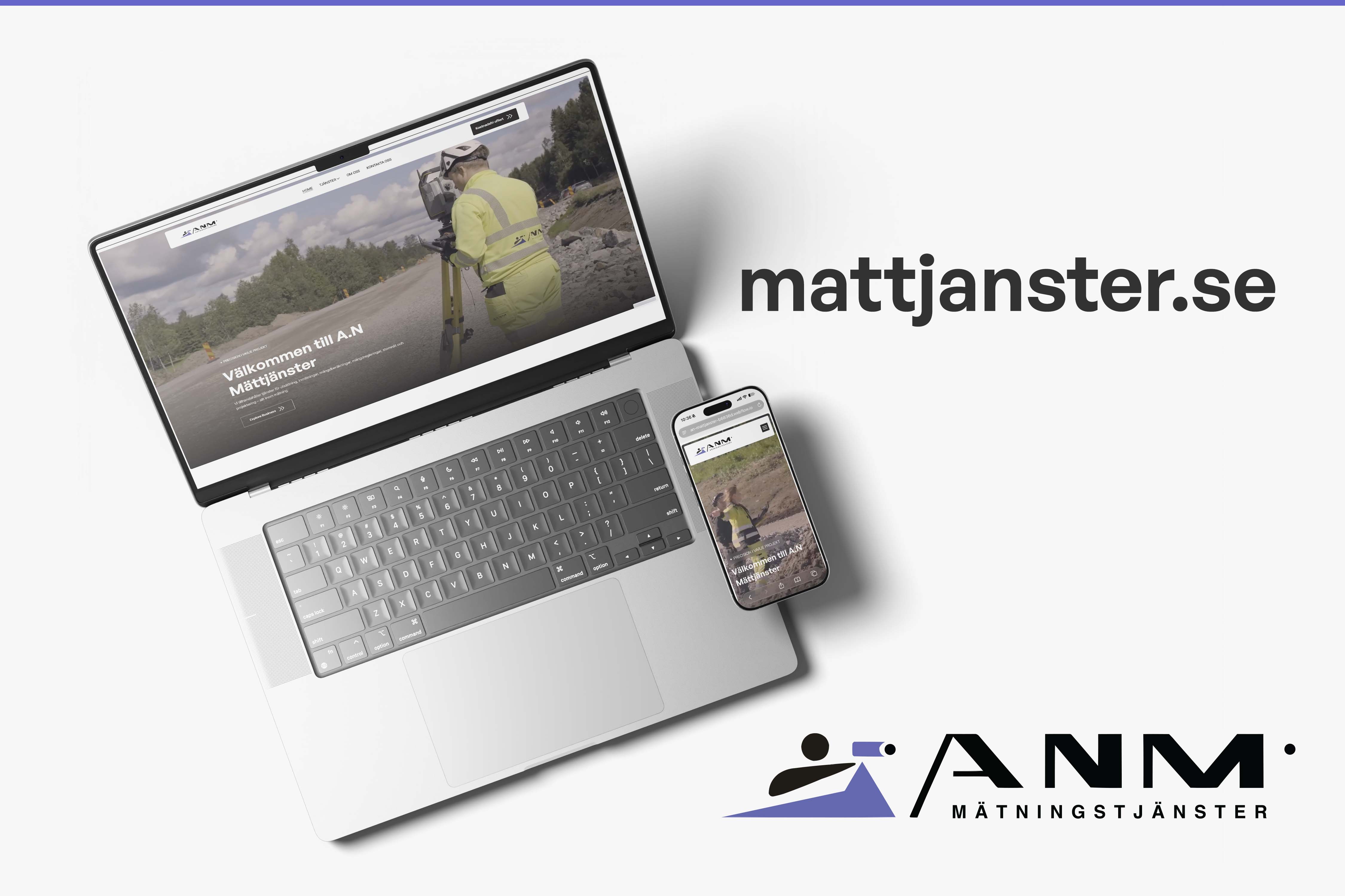 A.N Mättjänster lanserar ny webbplats