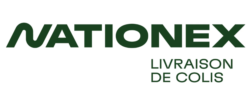 Logo Nationex avec le texte Livraison de colis en dessous.