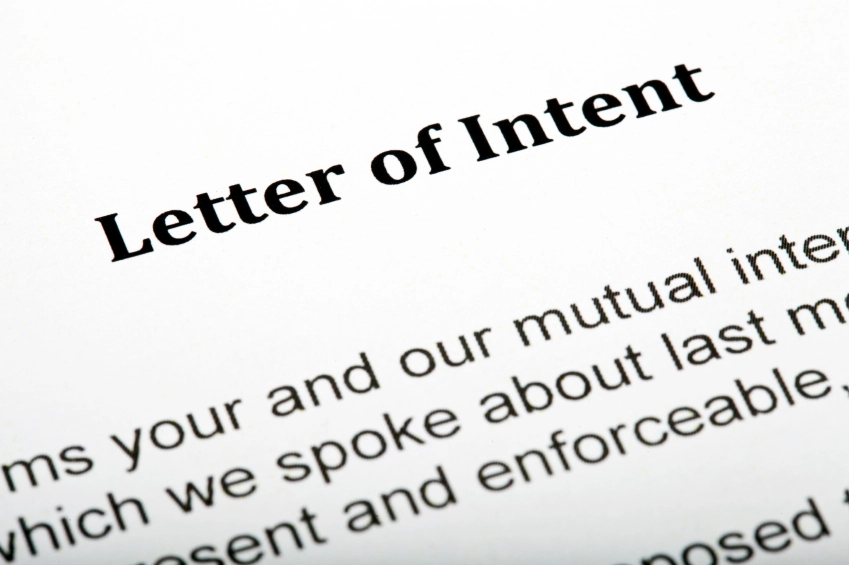 Letters of Intent image