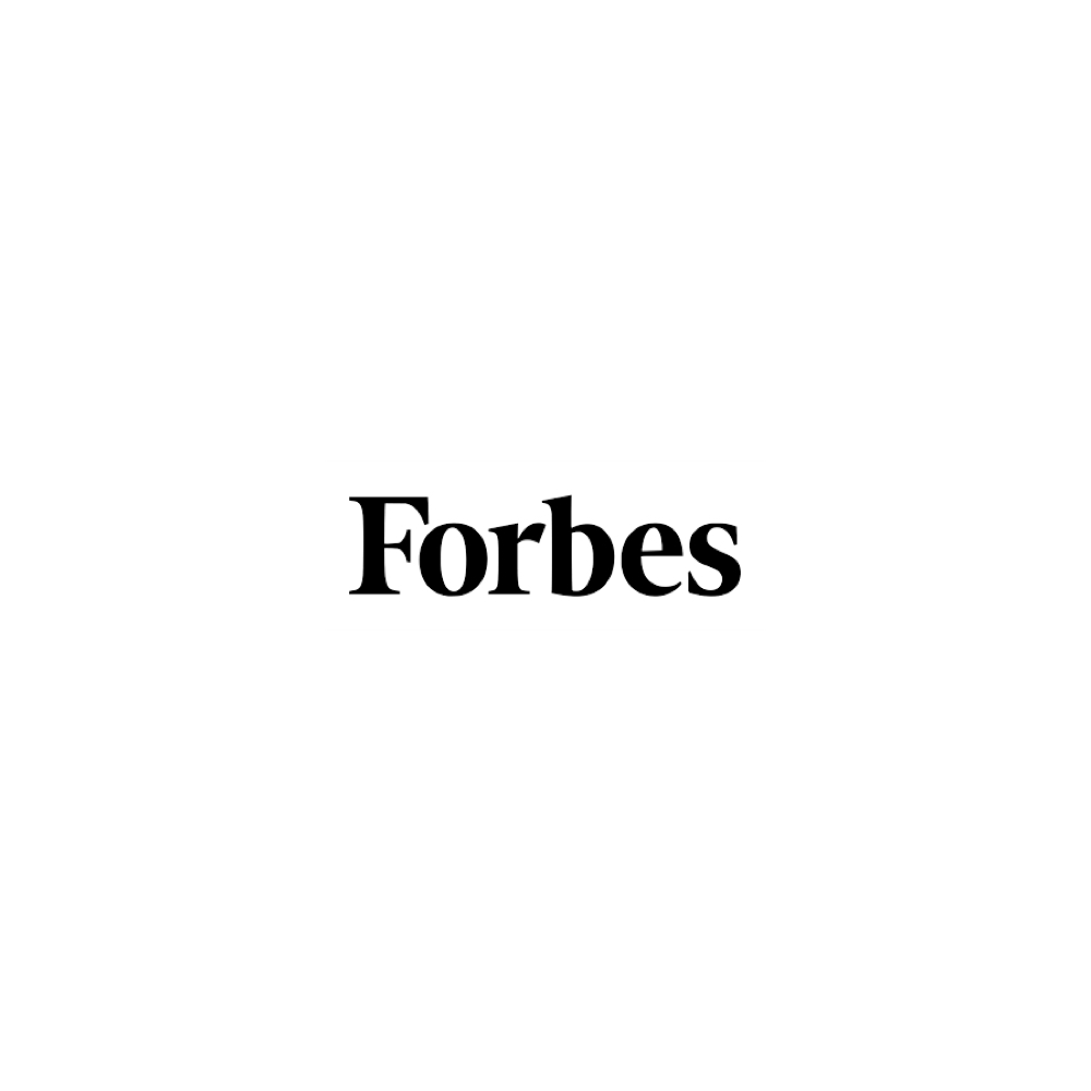 Forbes logo text in black serif font on white background.