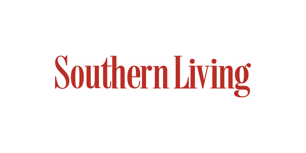 Southern Living logo in red serif text on a white background.