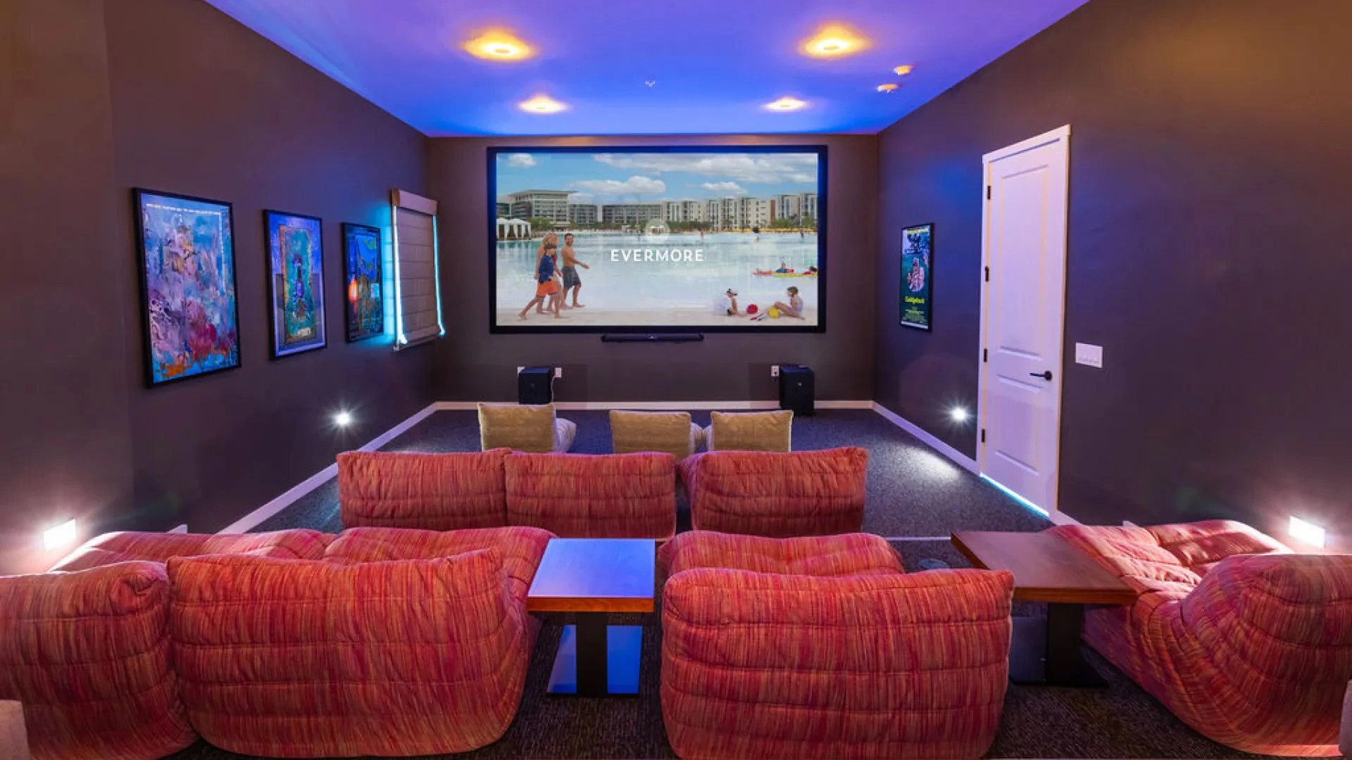 6 Bedroom House with Theater theater room