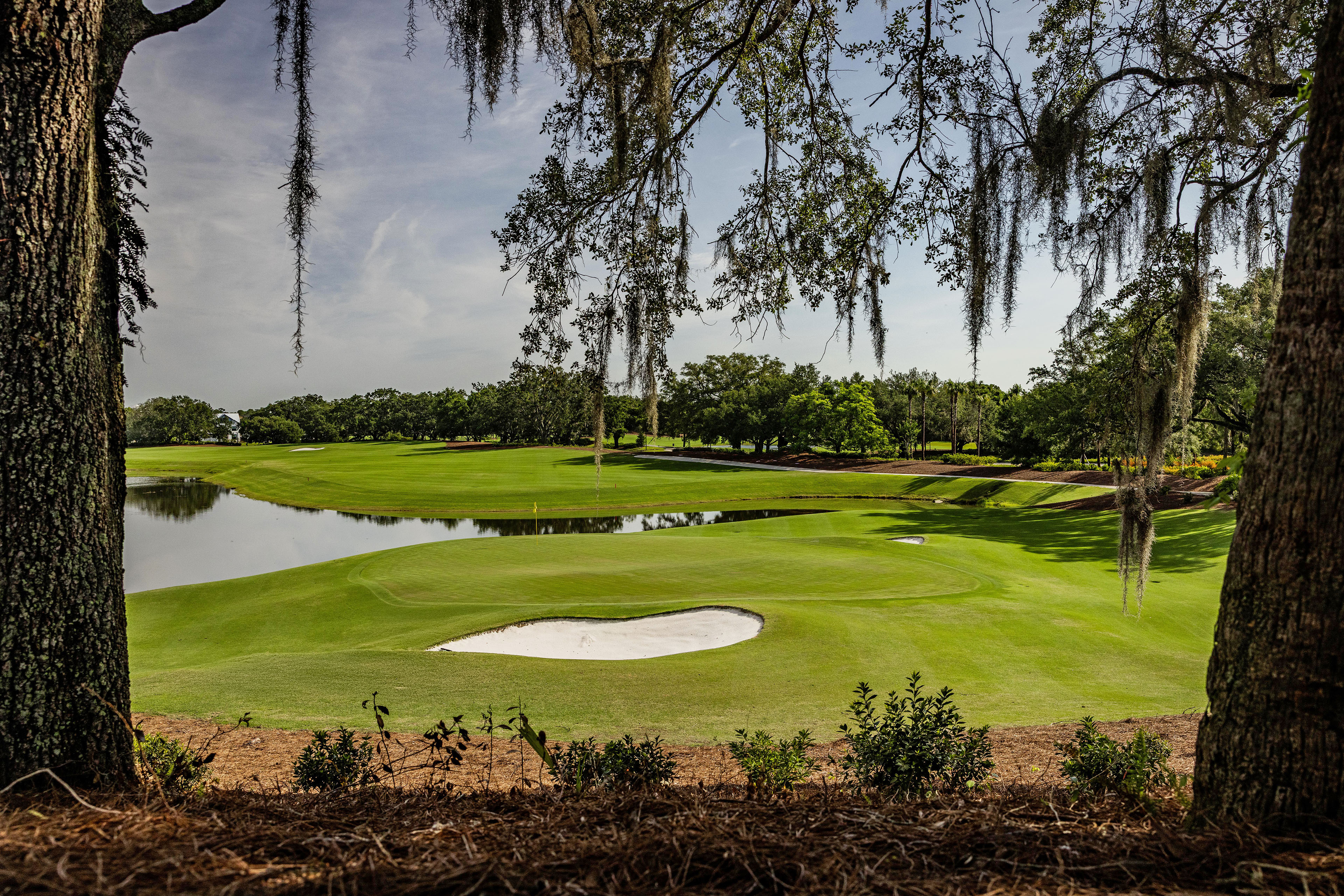 Cypress Hole 9 green