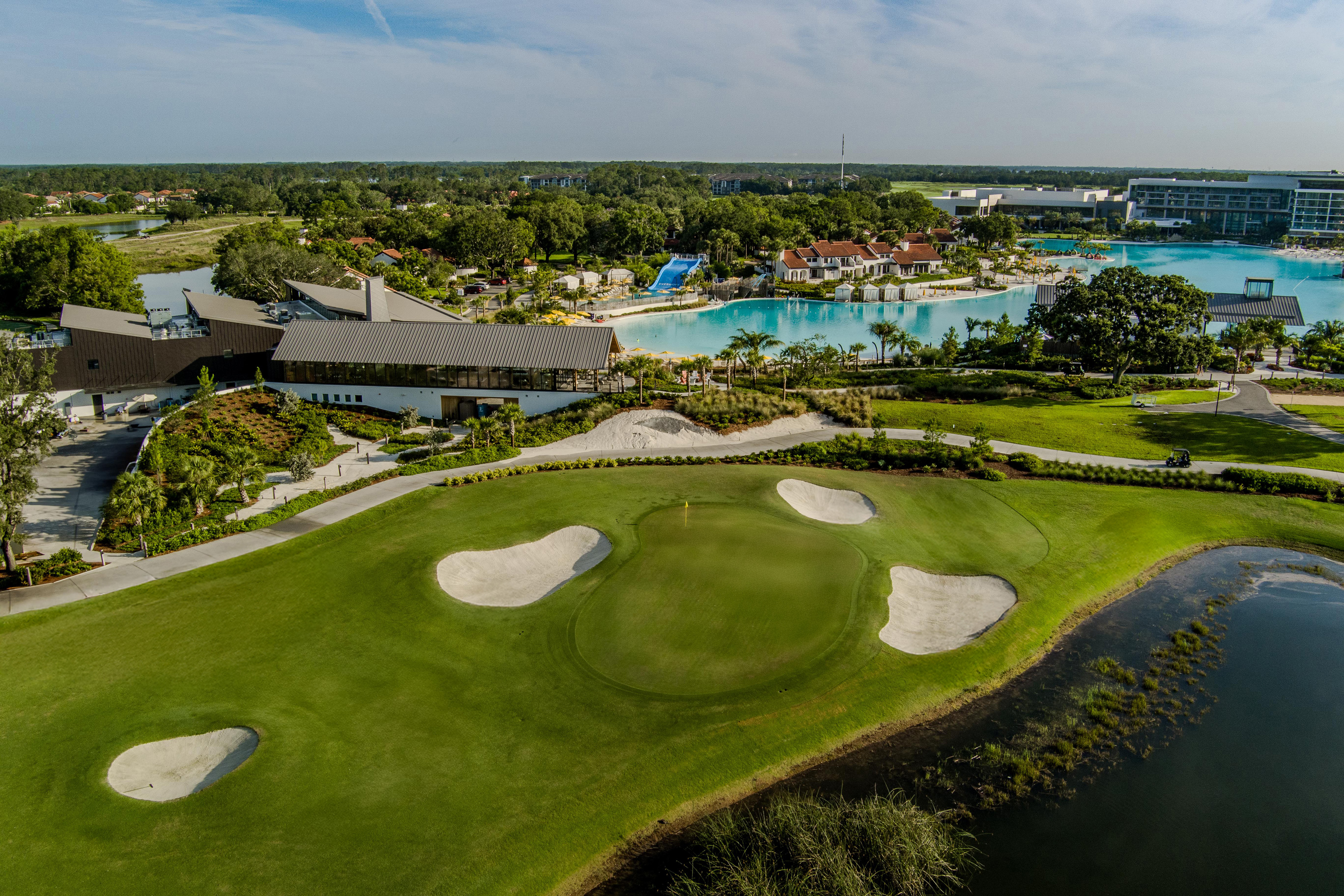 Cypress Course scenic view